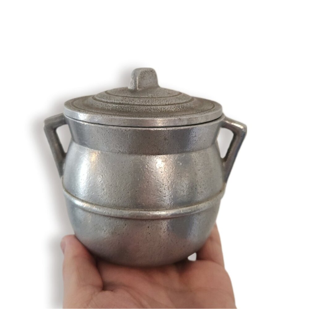 Vintage Pewter Lidded Pot Jar By Wilton RWP Armetale Metalware